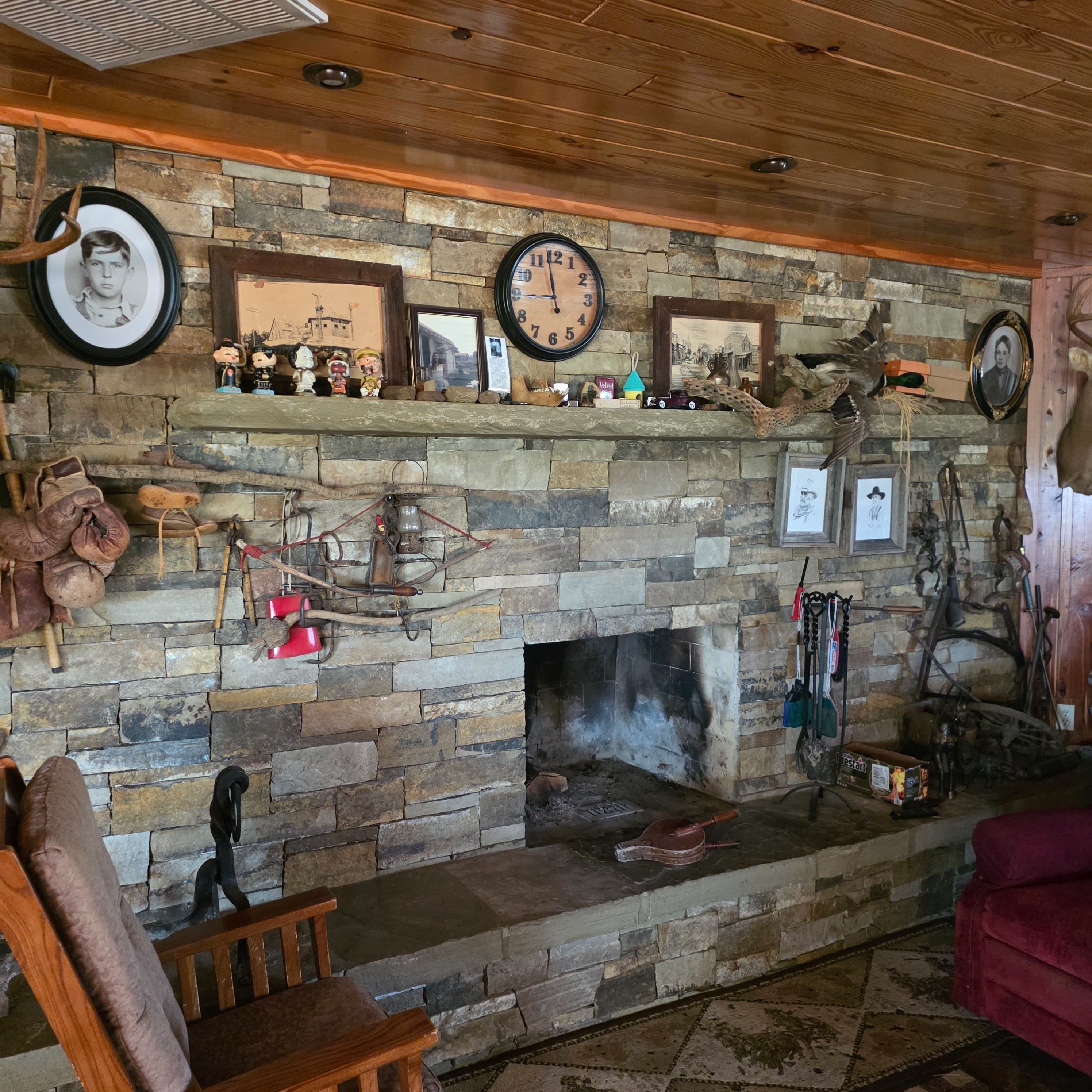 Billy's & Lydia's Main Fireplace
